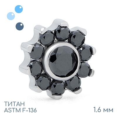 Накрутка Sunflower Black 1.6 мм
